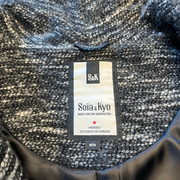 Soia & Kyo mid-length wool coat - Picture 4 of 6